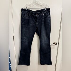 Silver jeans suki slim boot size 20/31